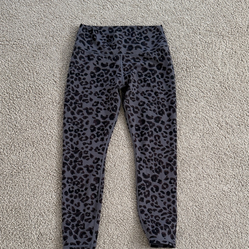 Varley Leopard Print Leggings M